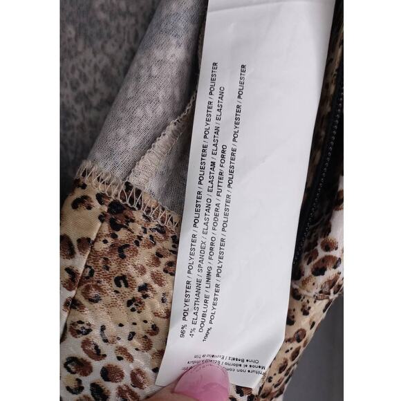 Joseph Ribkoff Snake Print Belted Zip Up Jacket Women's Size 12 - Picture 5 of 6